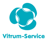 Разработан логотип для производственной компании Витрум-Сервис для нанесения на сайте, в рекламных щитах, продукции и т.д.